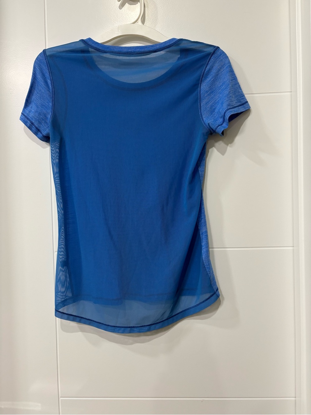 lululemon athletica Blue Short-Sleeve Performance Tee